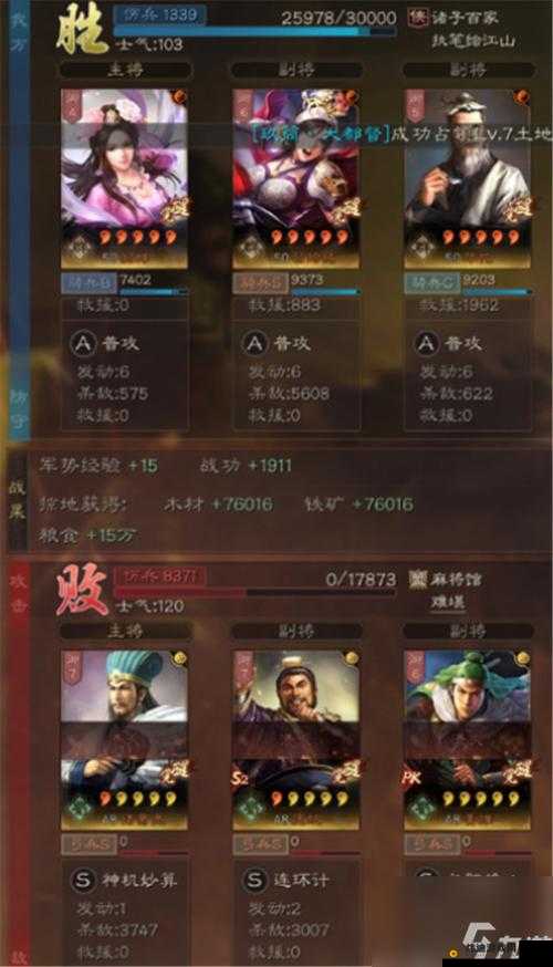 乱世逐鹿 PVE 阵容搭配指南